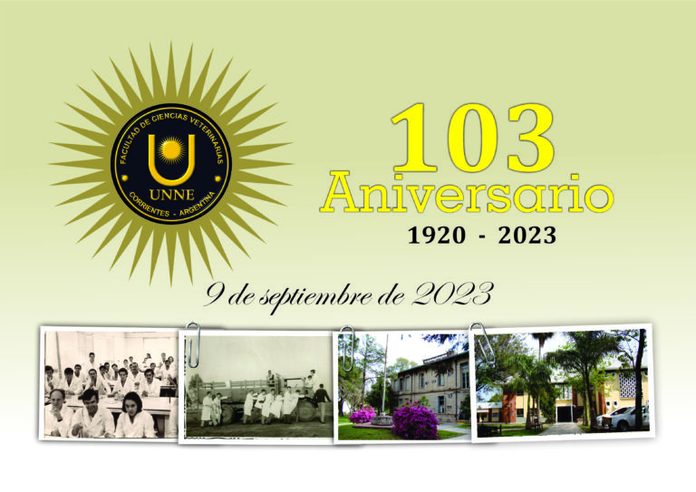 La Facultad de Ciencias Veterinarias de la UNNE festeja sus 103 años